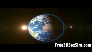 Foxy 3D cartoon nieuwslezer haalt u het uit en dansen