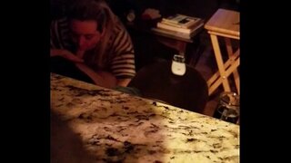 Big Tits BBW Mamada Cum Tragar Cámara Oculta